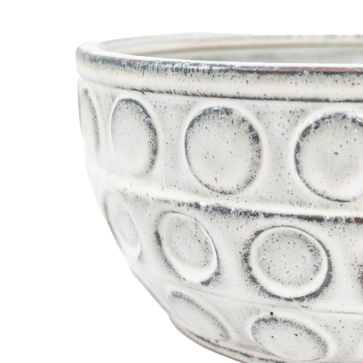 Kusama Dotted Ceramic Bowl grey, ÉDITÉ