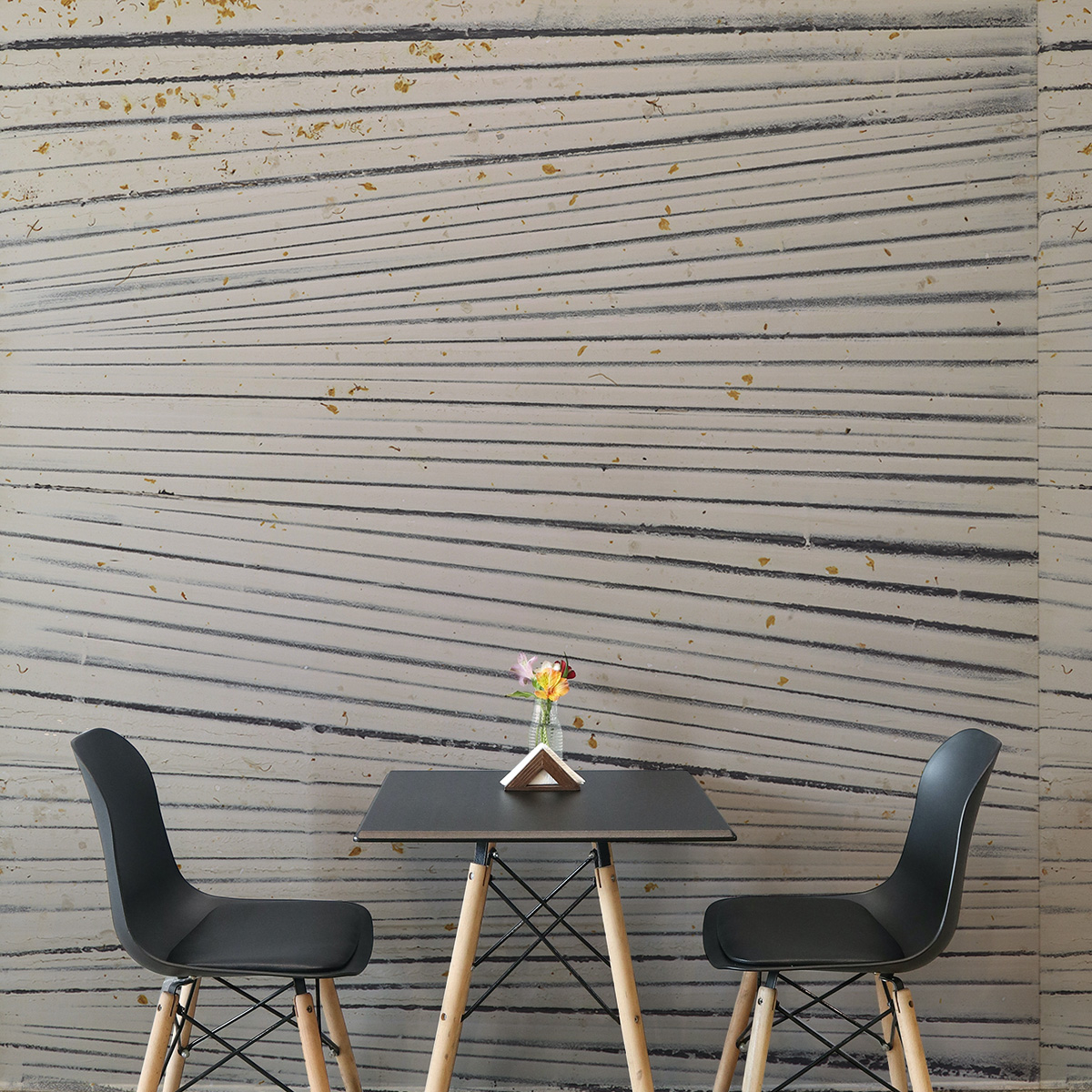 Papier peint panoramique Surface Infinity lines blanc, ACTE DECO