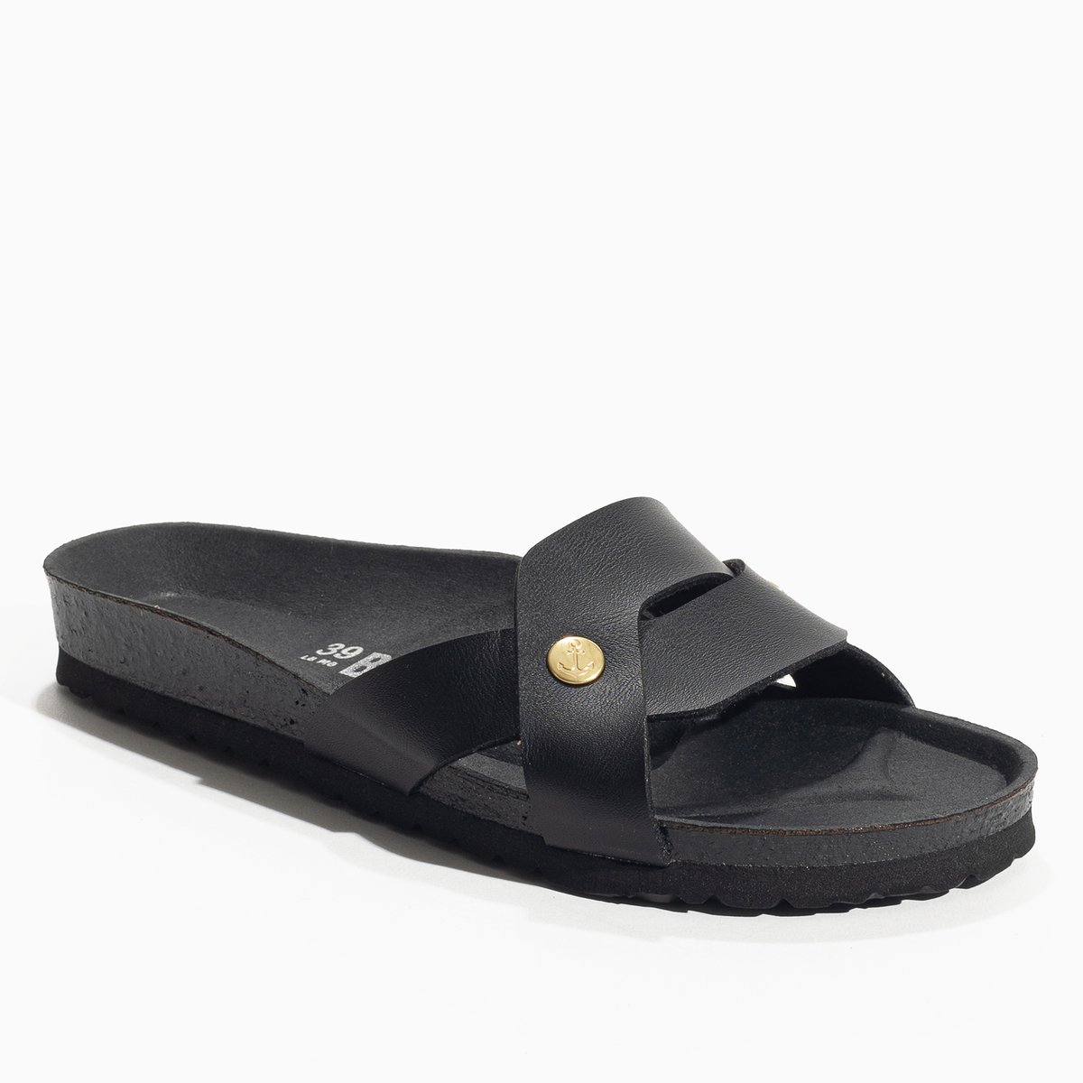 Sandales Vegan KLIMT noir, BAYTON
