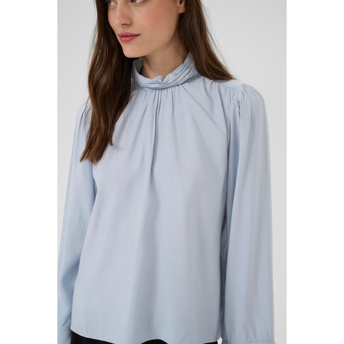 Blouse à manches longues bleu subdued blue, KAREN BY SIMONSEN