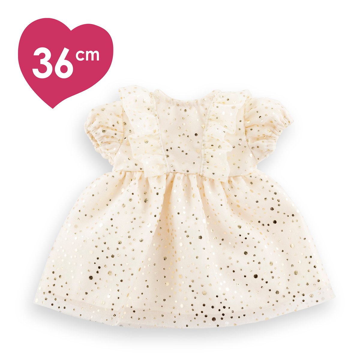 Robe Forêt Enchantée pour poupée ma Corolle couleur unique, COROLLE