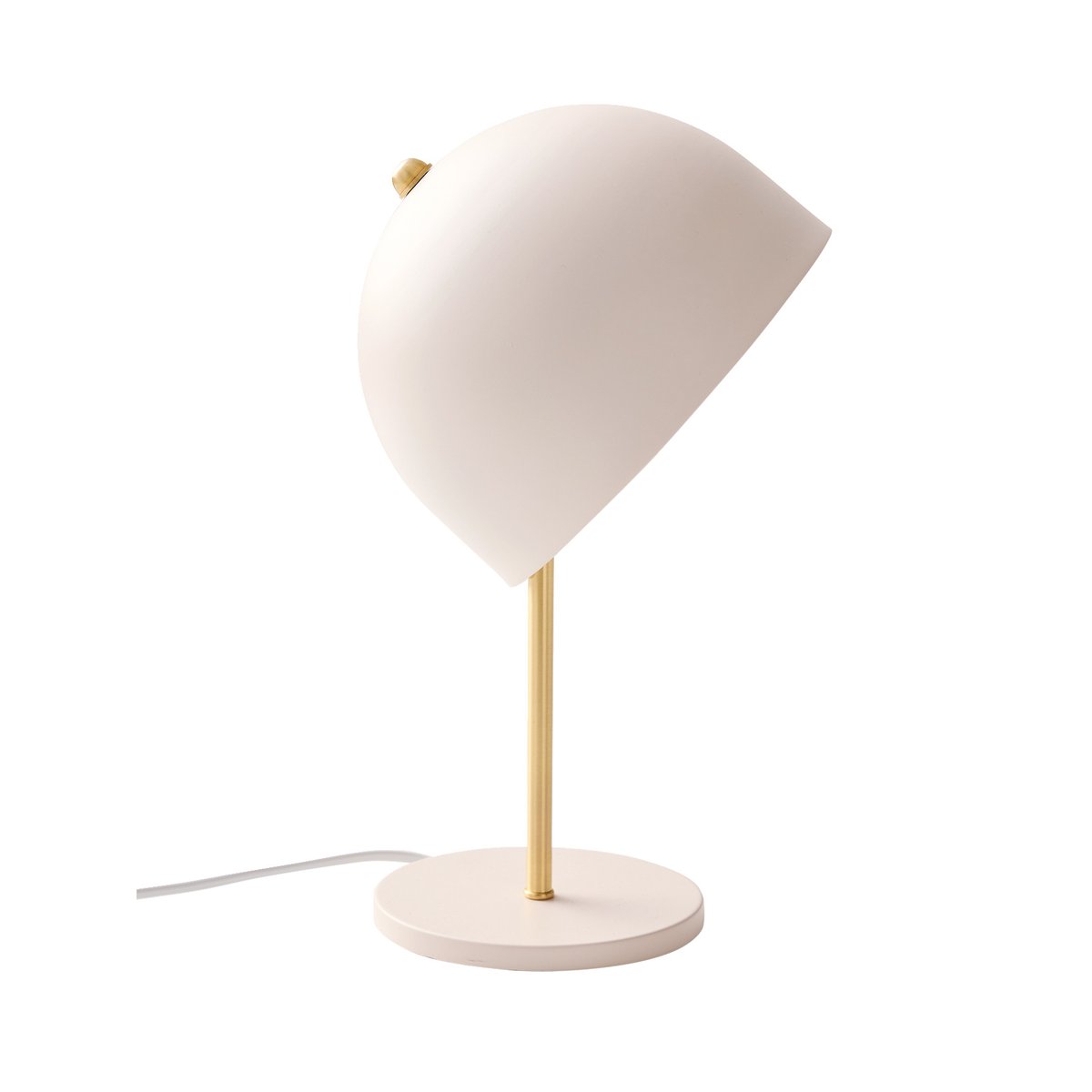 Lampe à poser métal inclinable champignon écru, VERTBAUDET