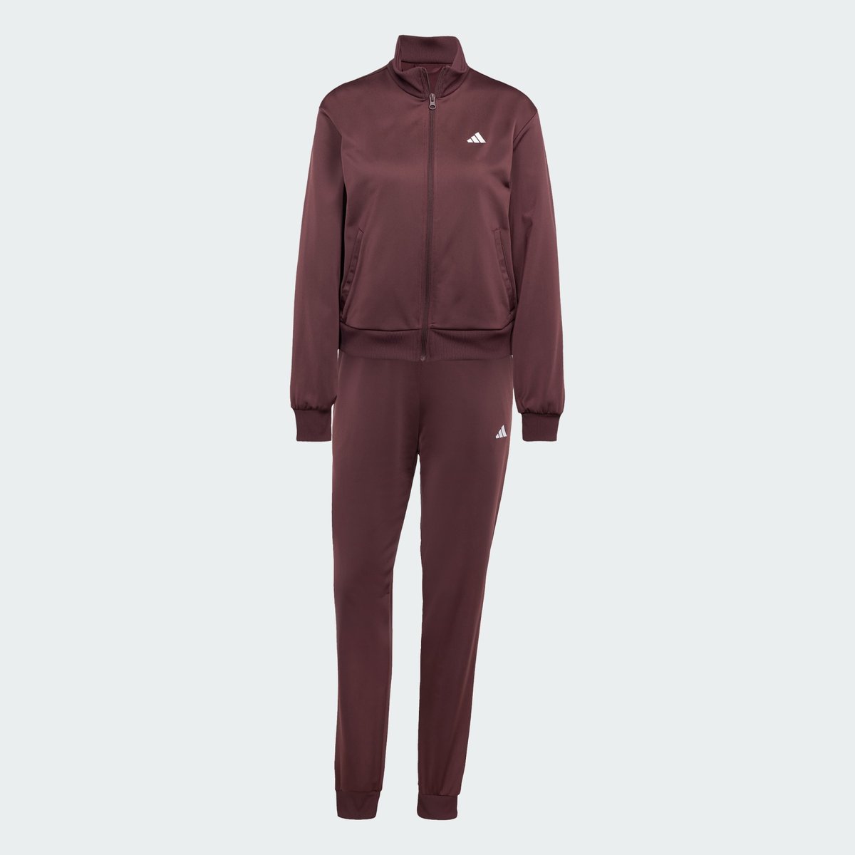 Maroon adidas jogging suit clearance
