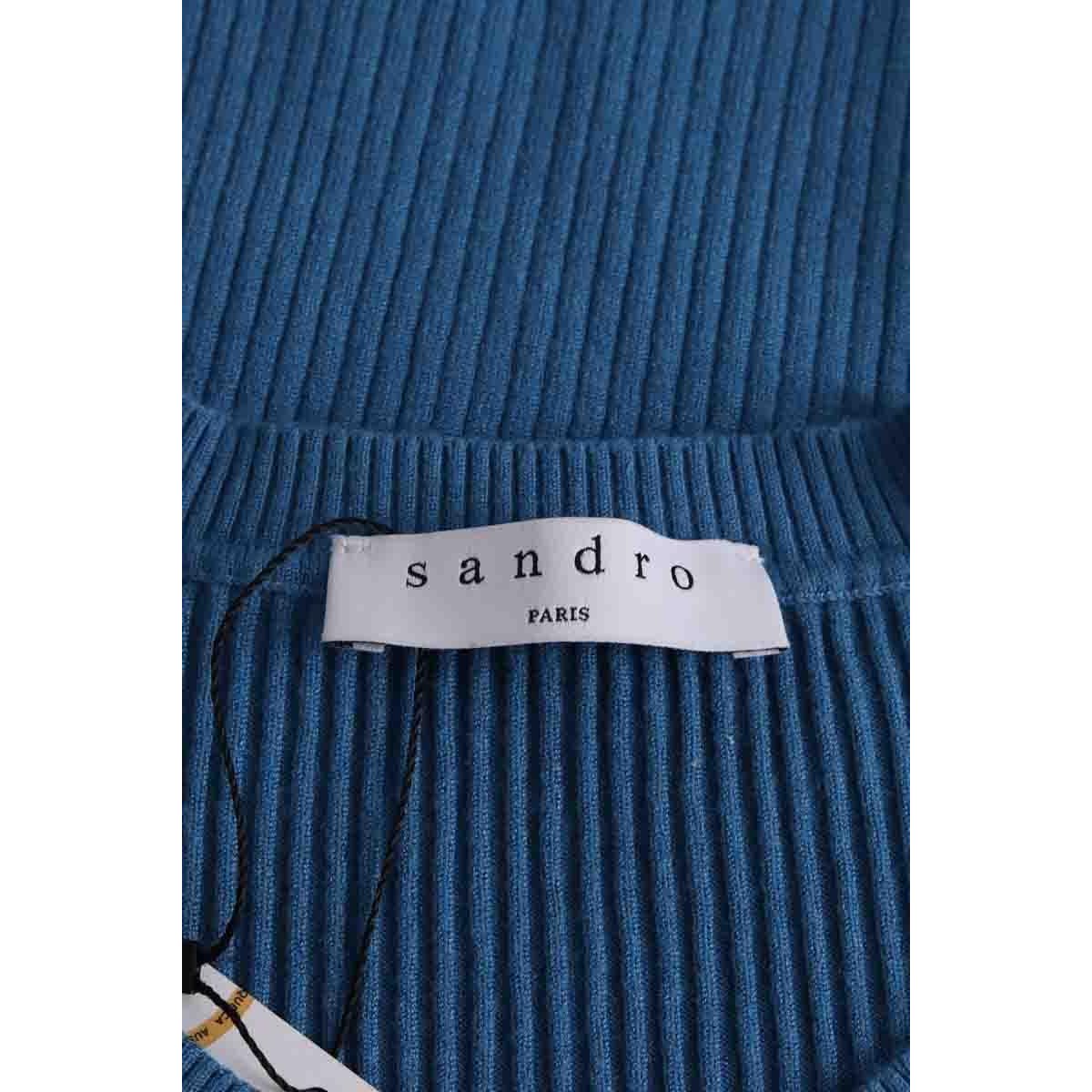 T-shirt - Très Bon État bleu, SANDRO