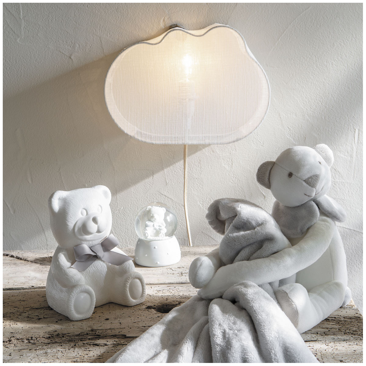 Applique-Lampe Nuage blanc, MATHILDE M