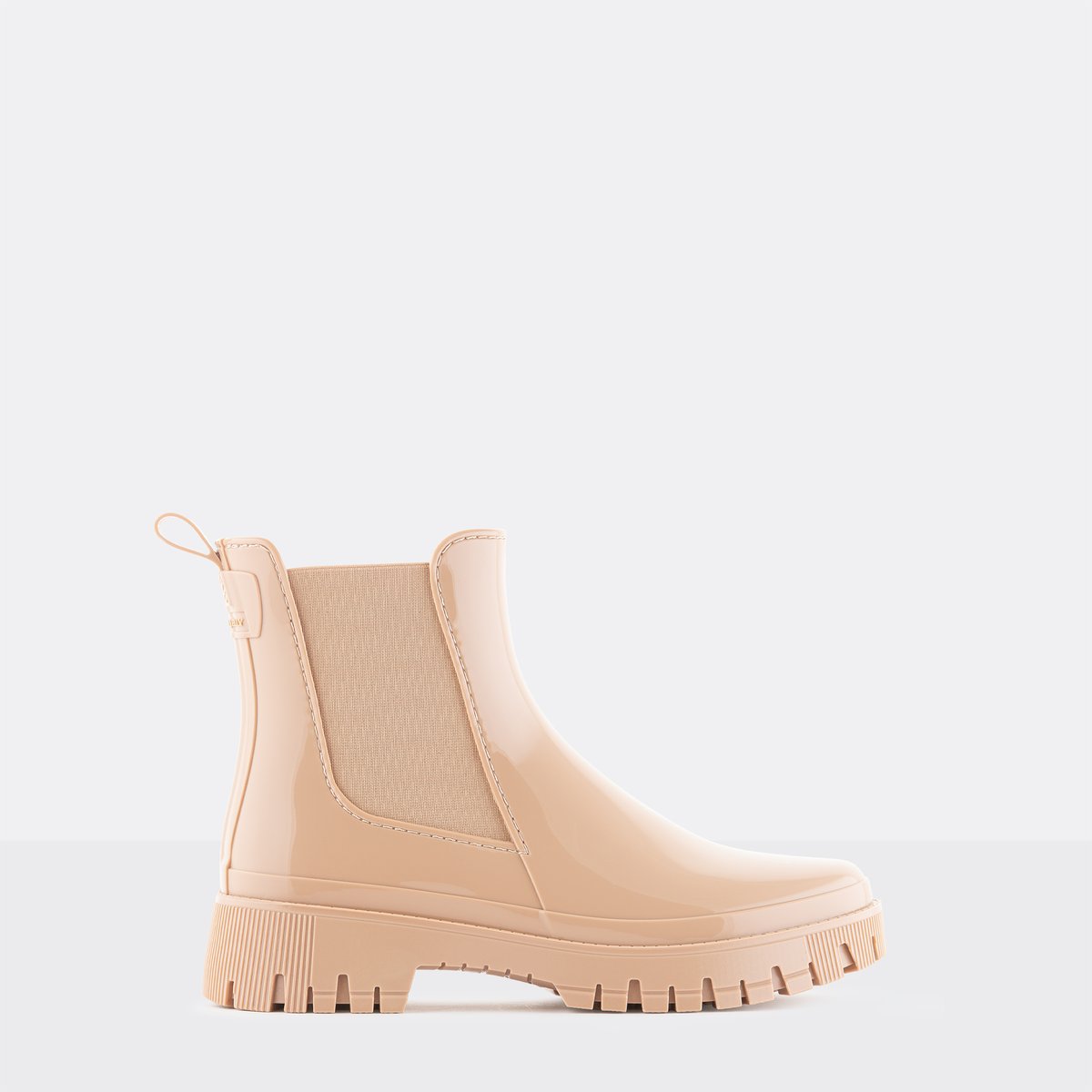 Bottines de pluie avec semelle intérieure respirable PEACHY sable, LEMON JELLY
