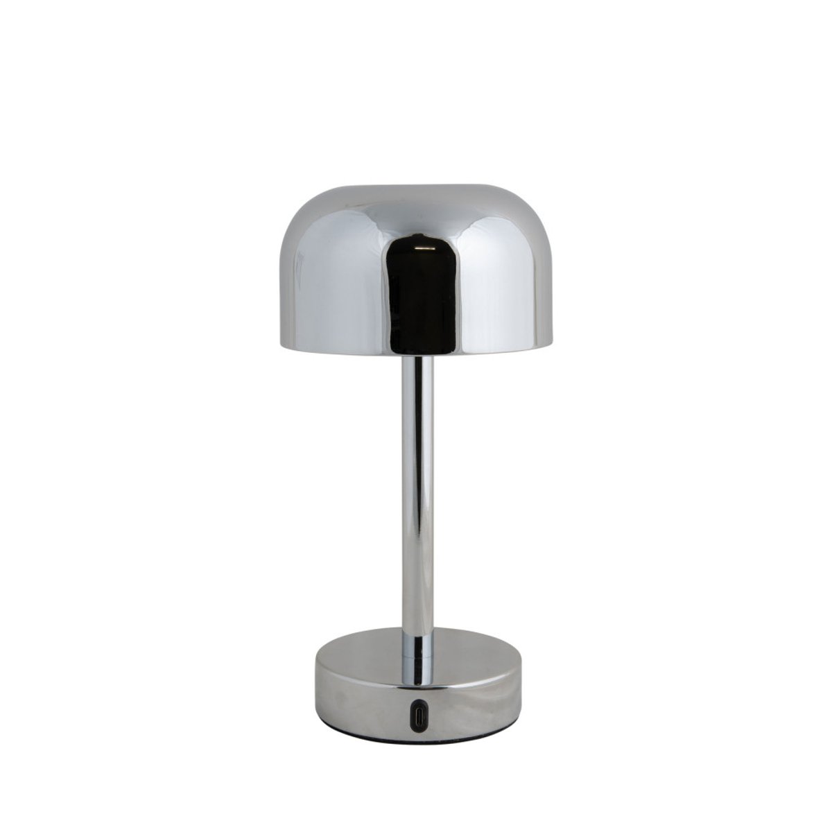 Lampe À Poser Le fer JAMES LED chrome, LEITMOTIV