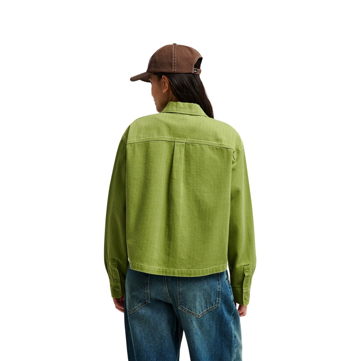 Chemise manches longues MOHAB vert calliste green, QUIKSILVER