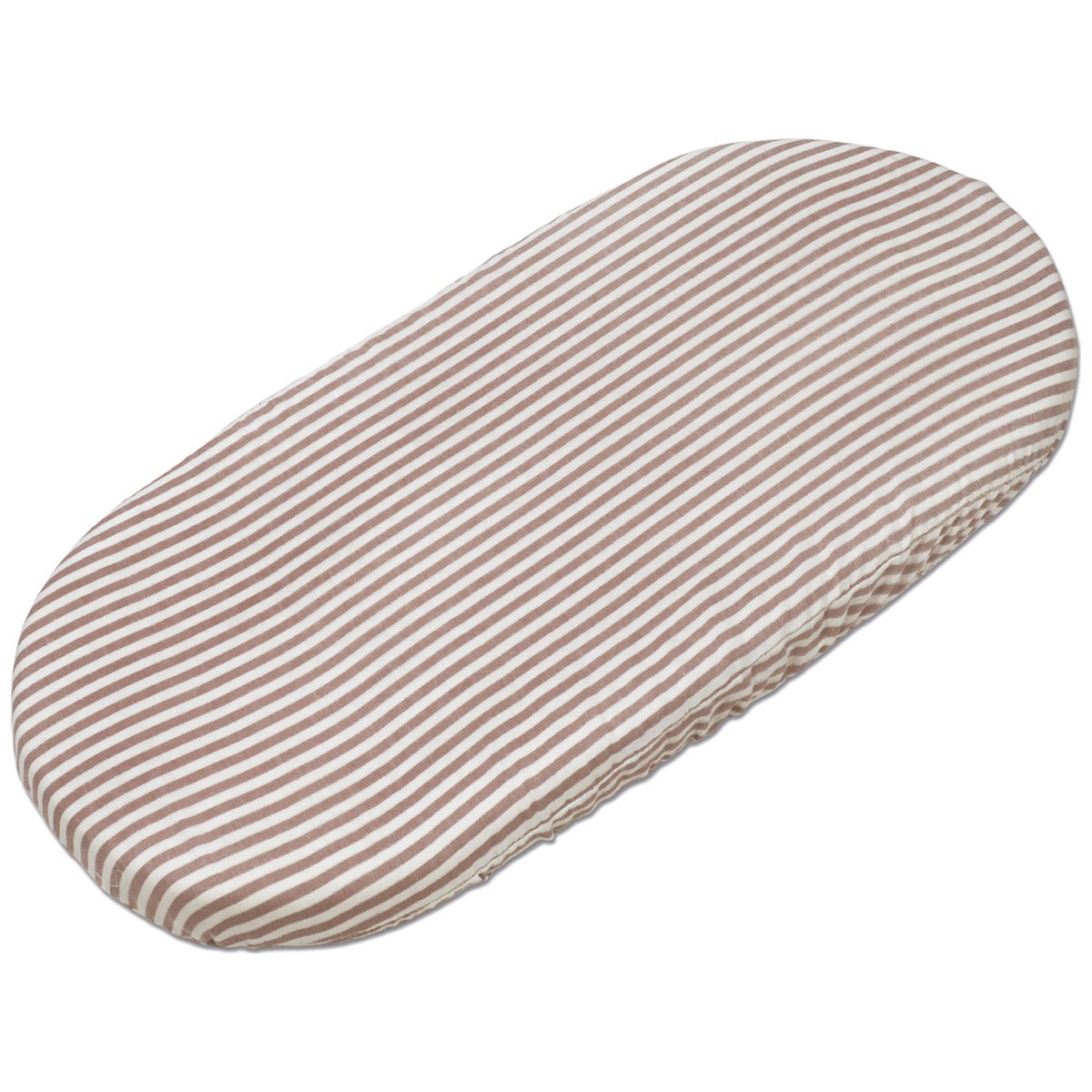 Lot de 2 draps housses pour nacelle marron, WALKING MUM