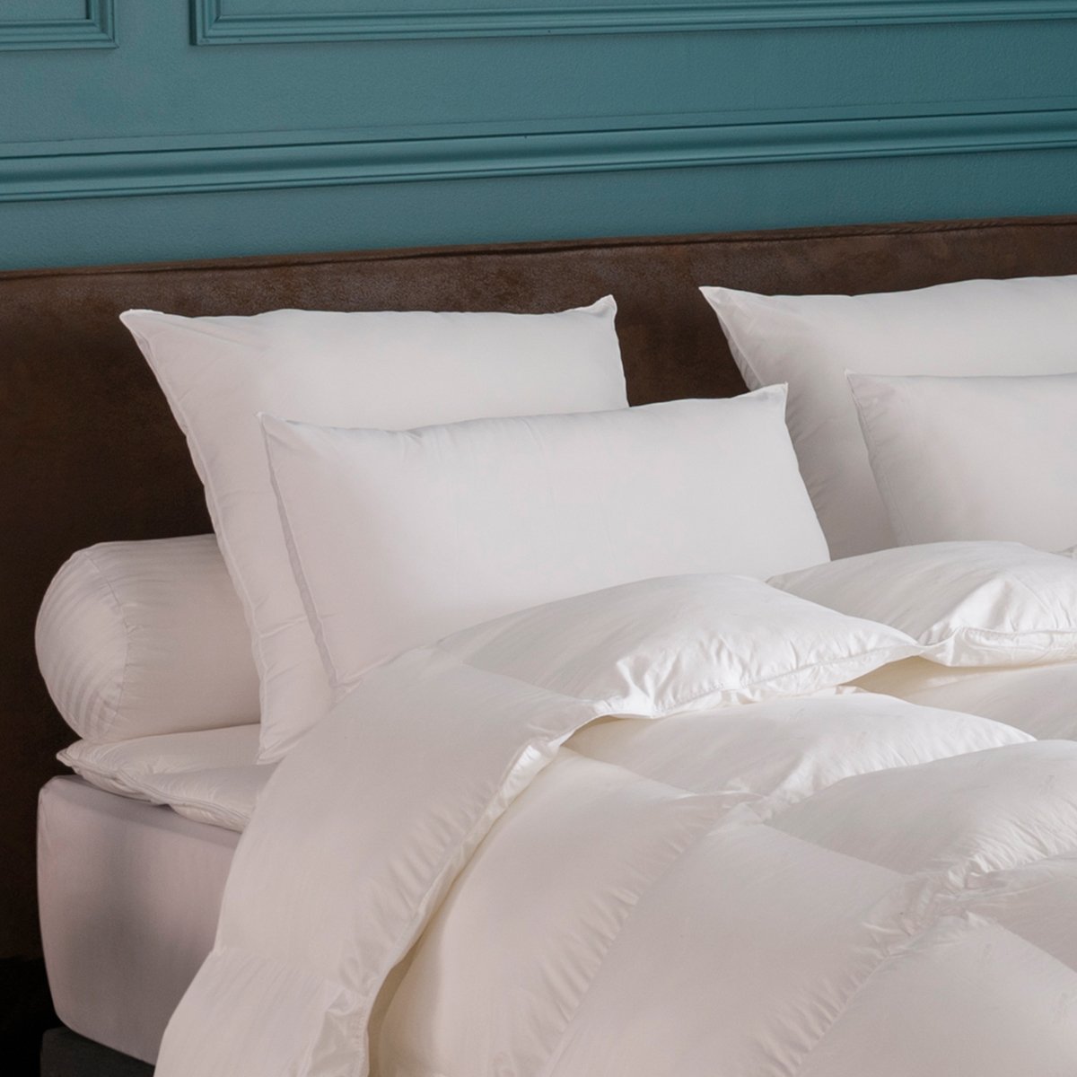 Oreiller MEDIUM Toucher Duvet blanc, DROUAULT