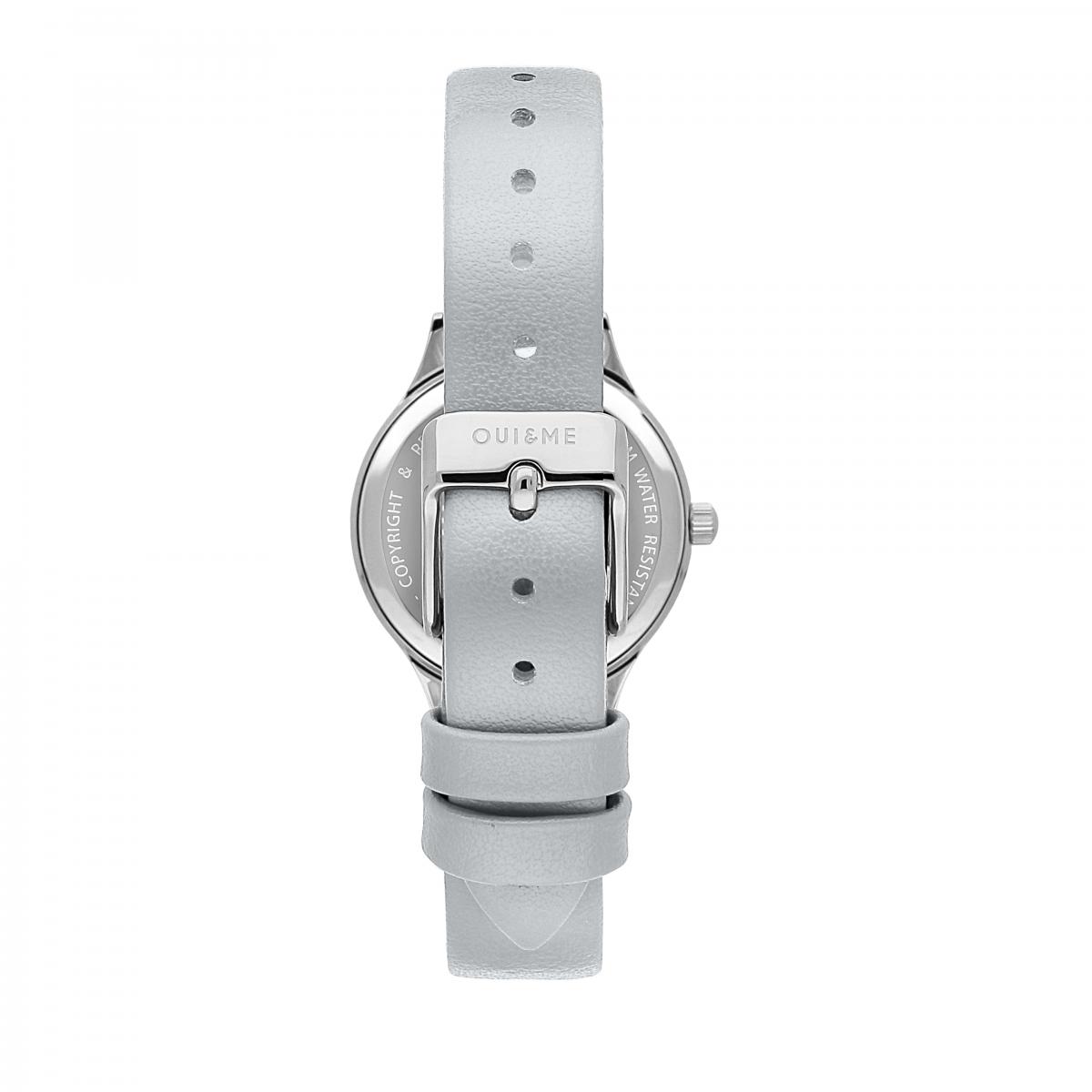 Montre Analogique En Acier Minette argent, OUI & ME