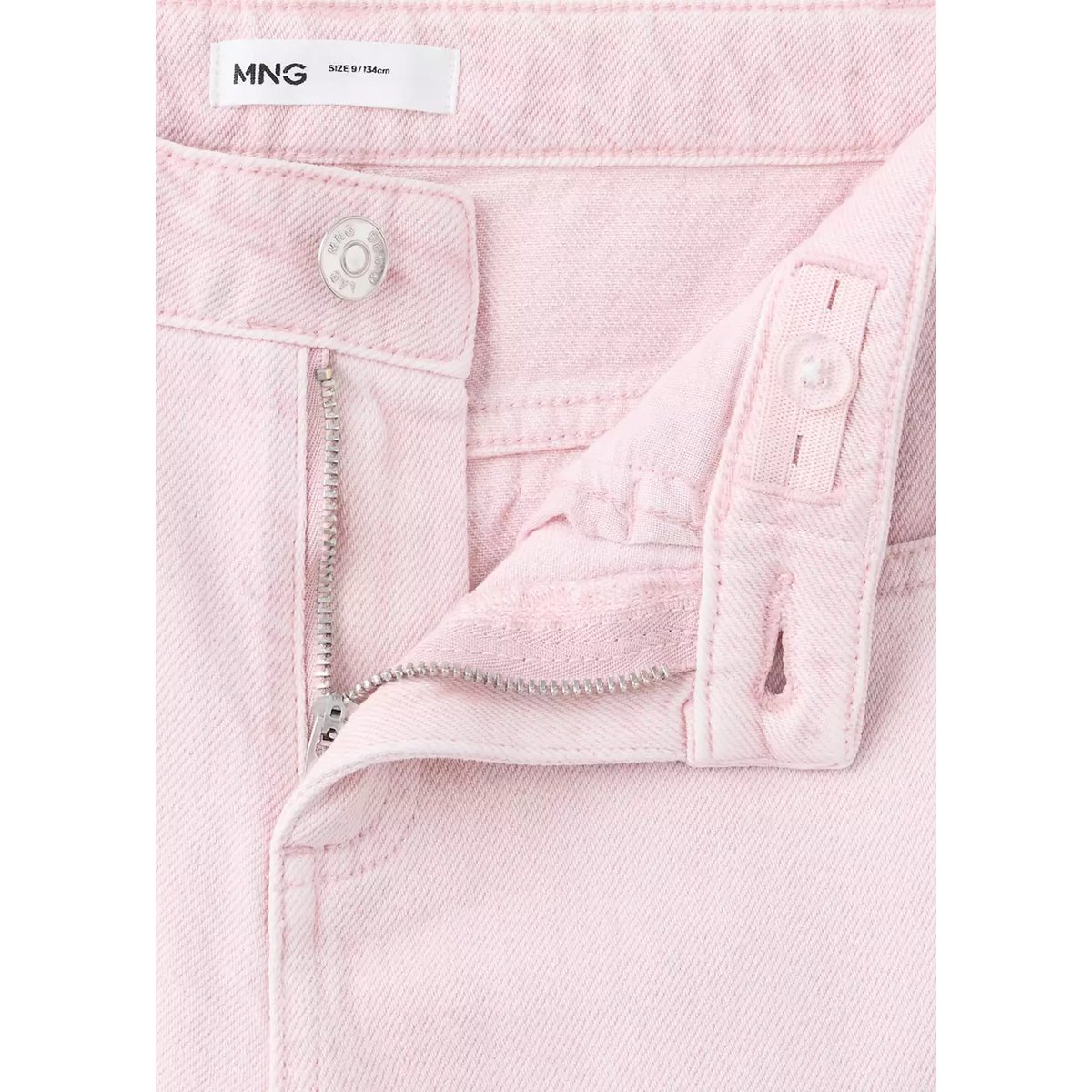 Jean wide leg rose, MANGO KIDS