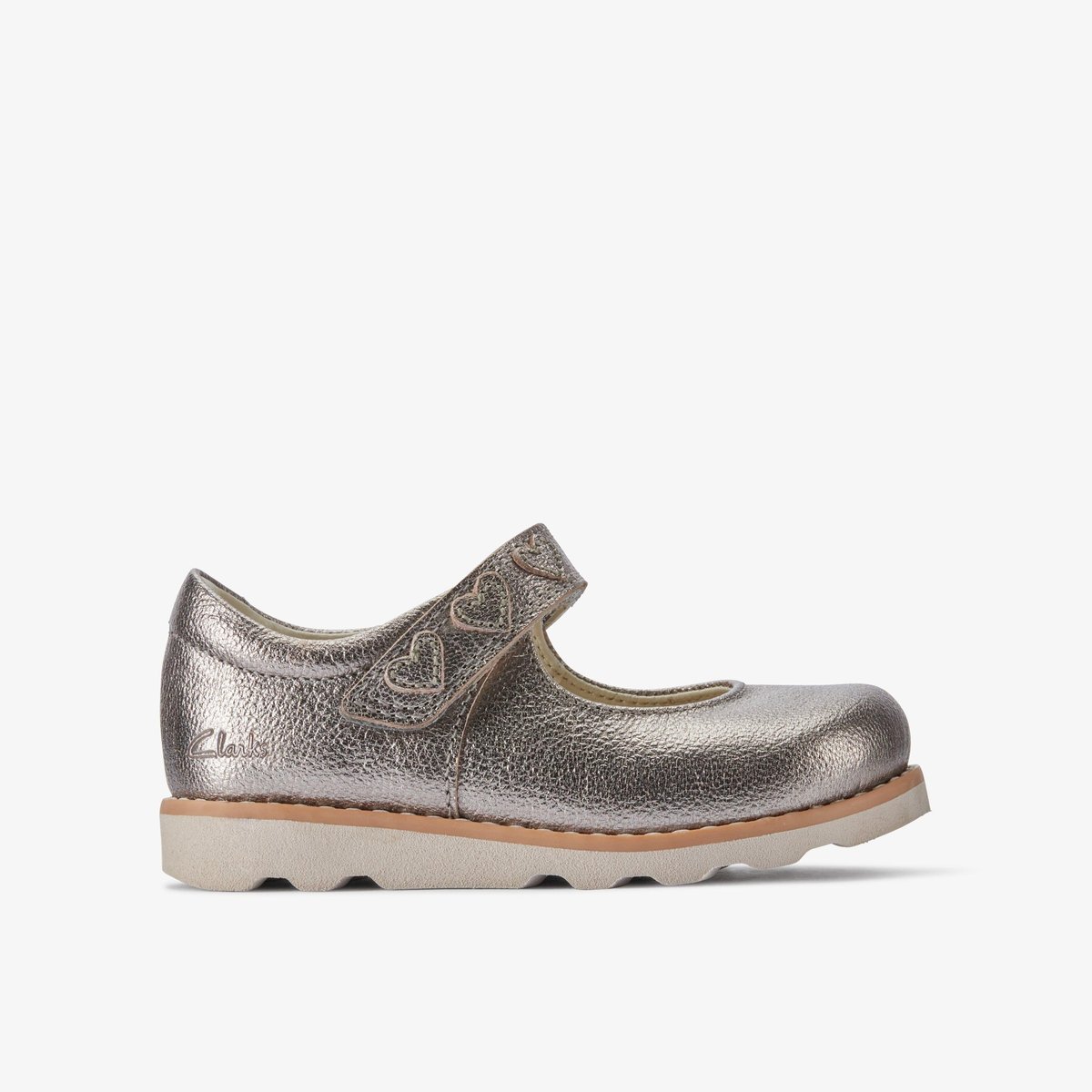 Ballerines Cuir CRAFTON HOPE T gris, CLARKS
