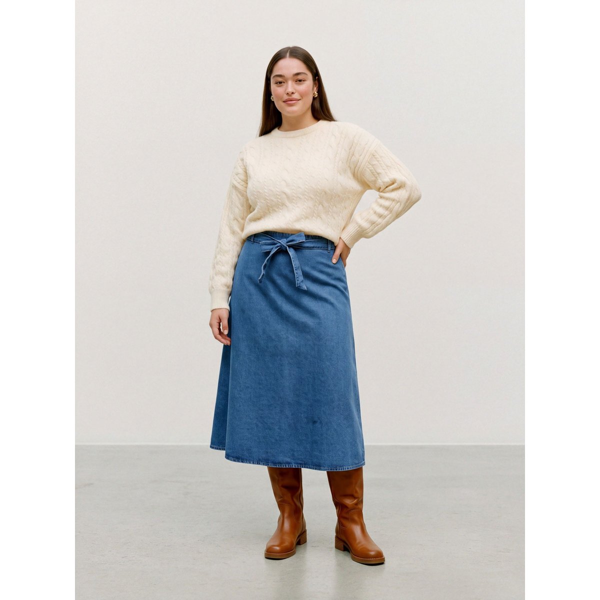 Pull En Maille birch 1, VERO MODA