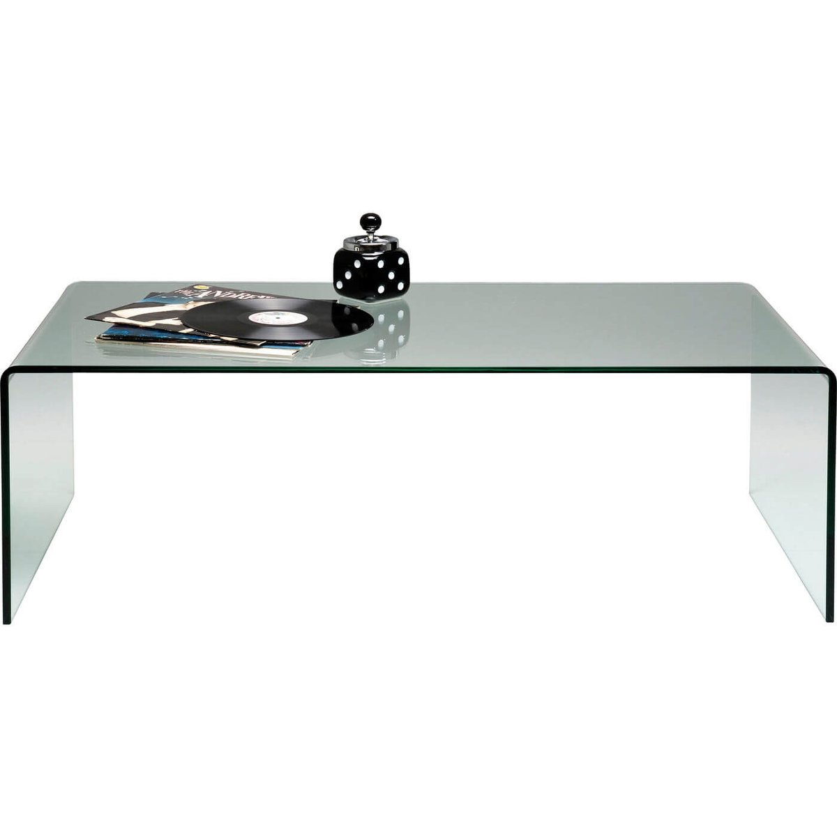 Table basse en verre, VISIBLE transparent, KARE DESIGN