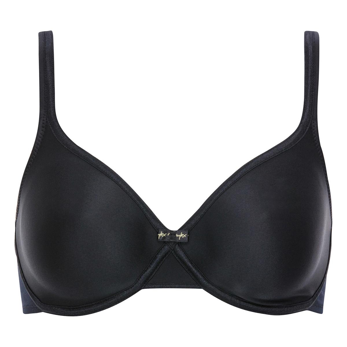 Soutien-gorge emboîtant avec armatures Cœur Croisé Satiné noir, PLAYTEX