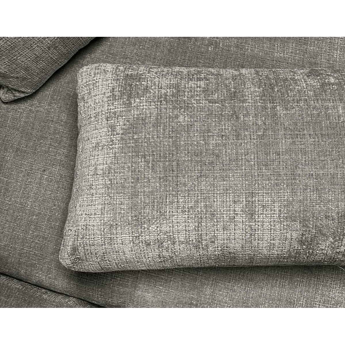 Canapé angle droit convertible velours texturé, MIRO gris, BEST MOBILIER