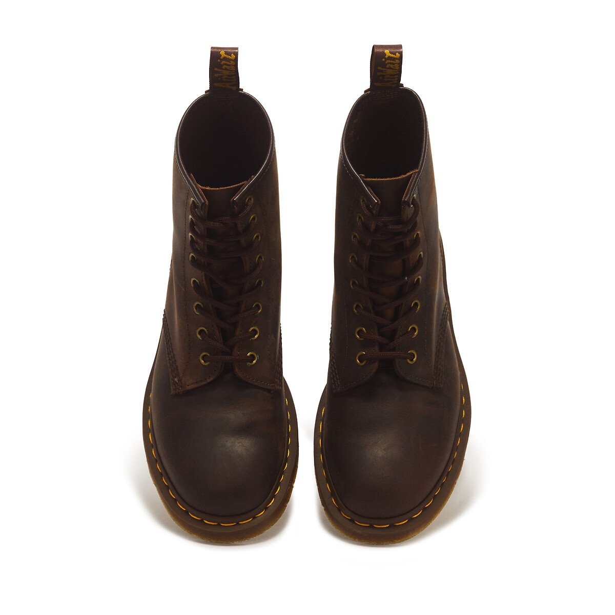 Boots 1460 en cuir Crazy Horse marron, DR. MARTENS