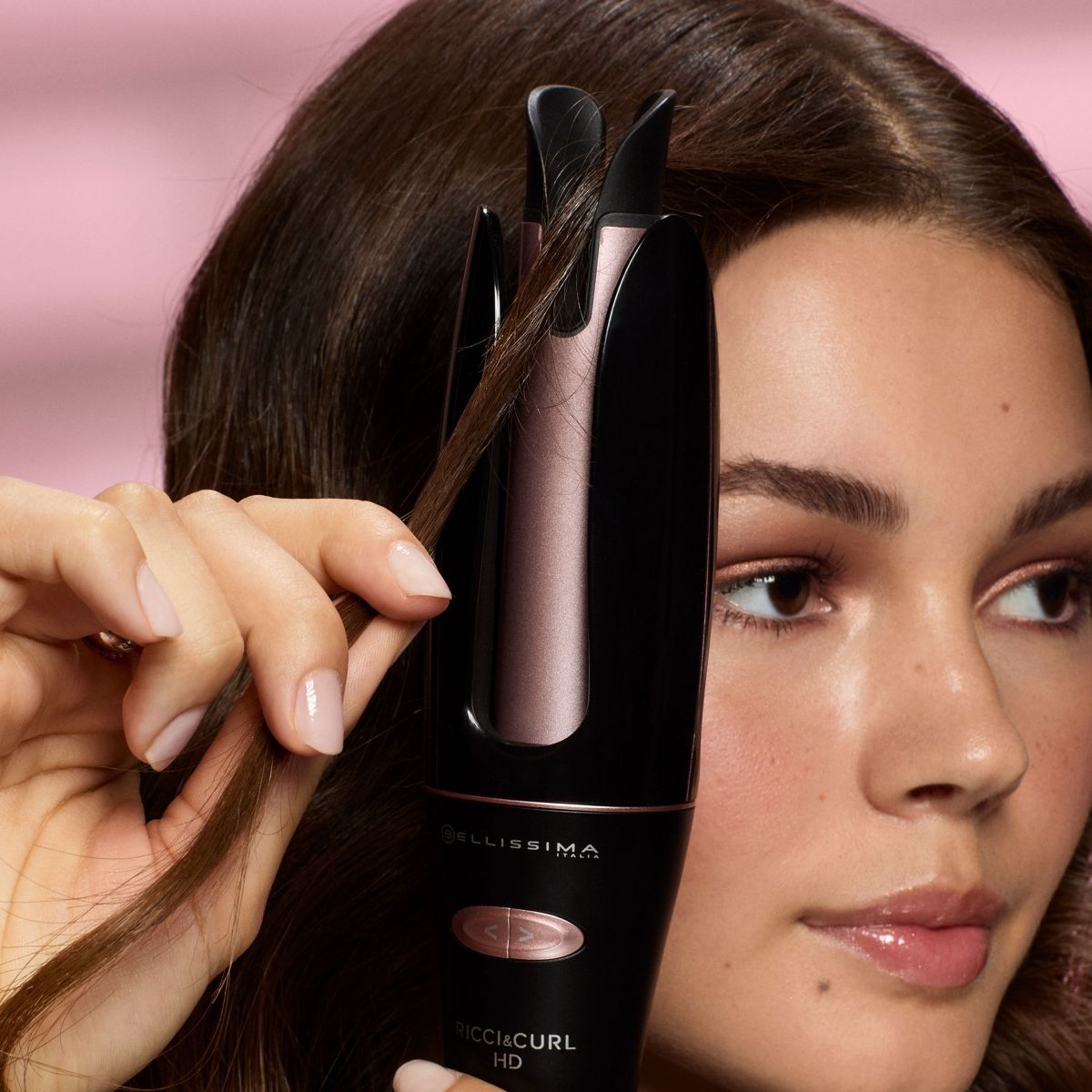 Fer à boucler Ricci & Curl HD couleur unique, BELLISSIMA