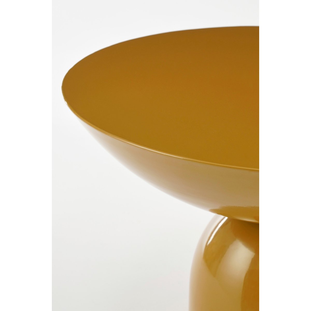 Table d'appoint H28 cm CELISE brun, MICA DECORATIONS