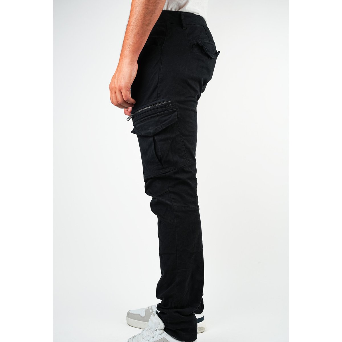 Pantalon coton TONVUI 3 TARTER noir, REDSKINS