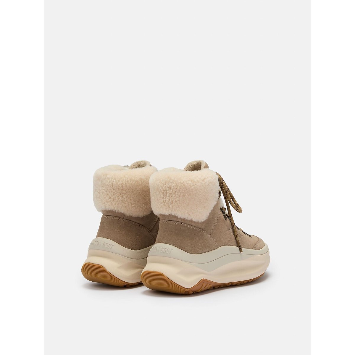 Boots MB MOON247 CITY SHEARLING MID sable, MOON BOOT