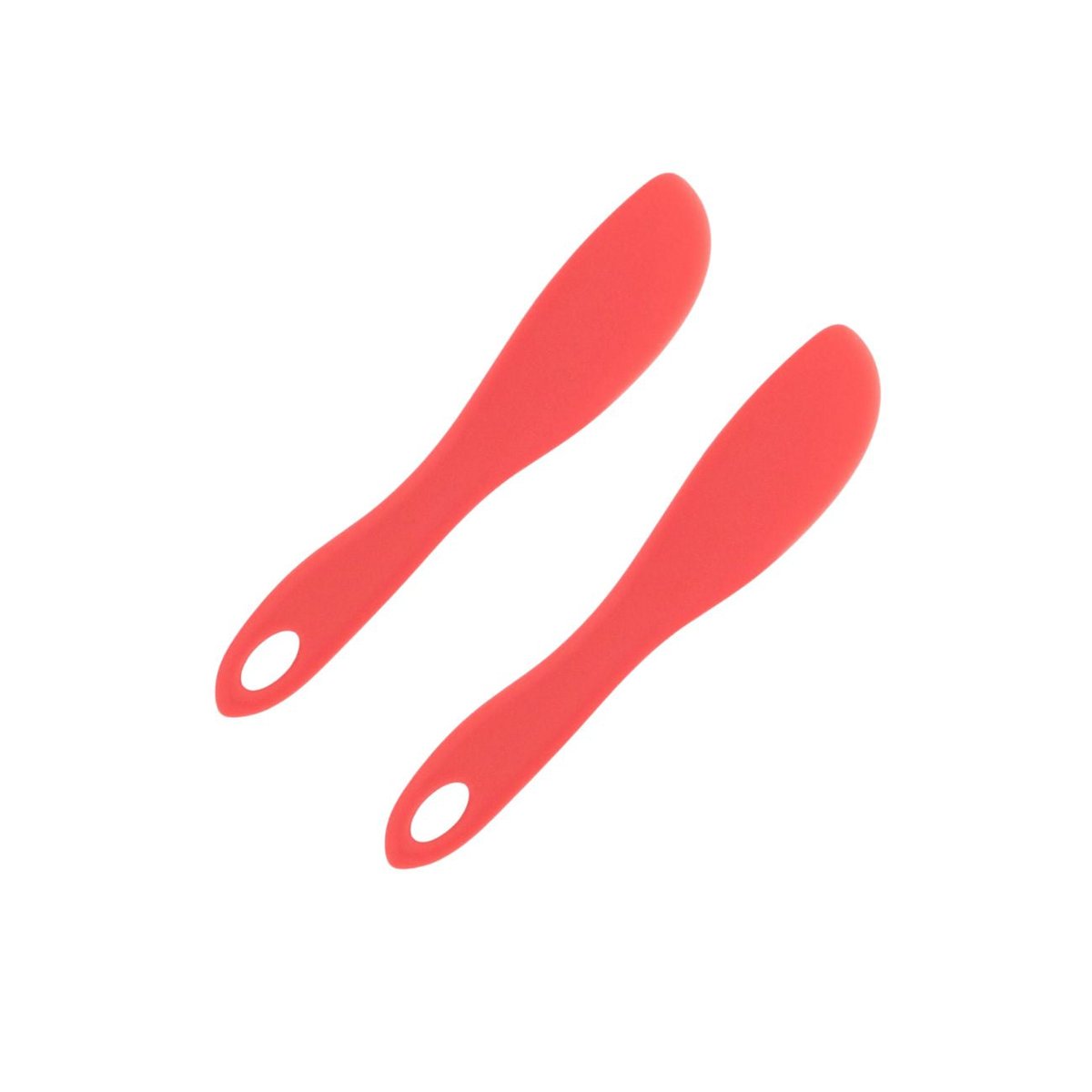 Set de 2 ustensiles de cuisine spatule à tartiner PETIT DÉJEUNER coloré, FACKELMANN