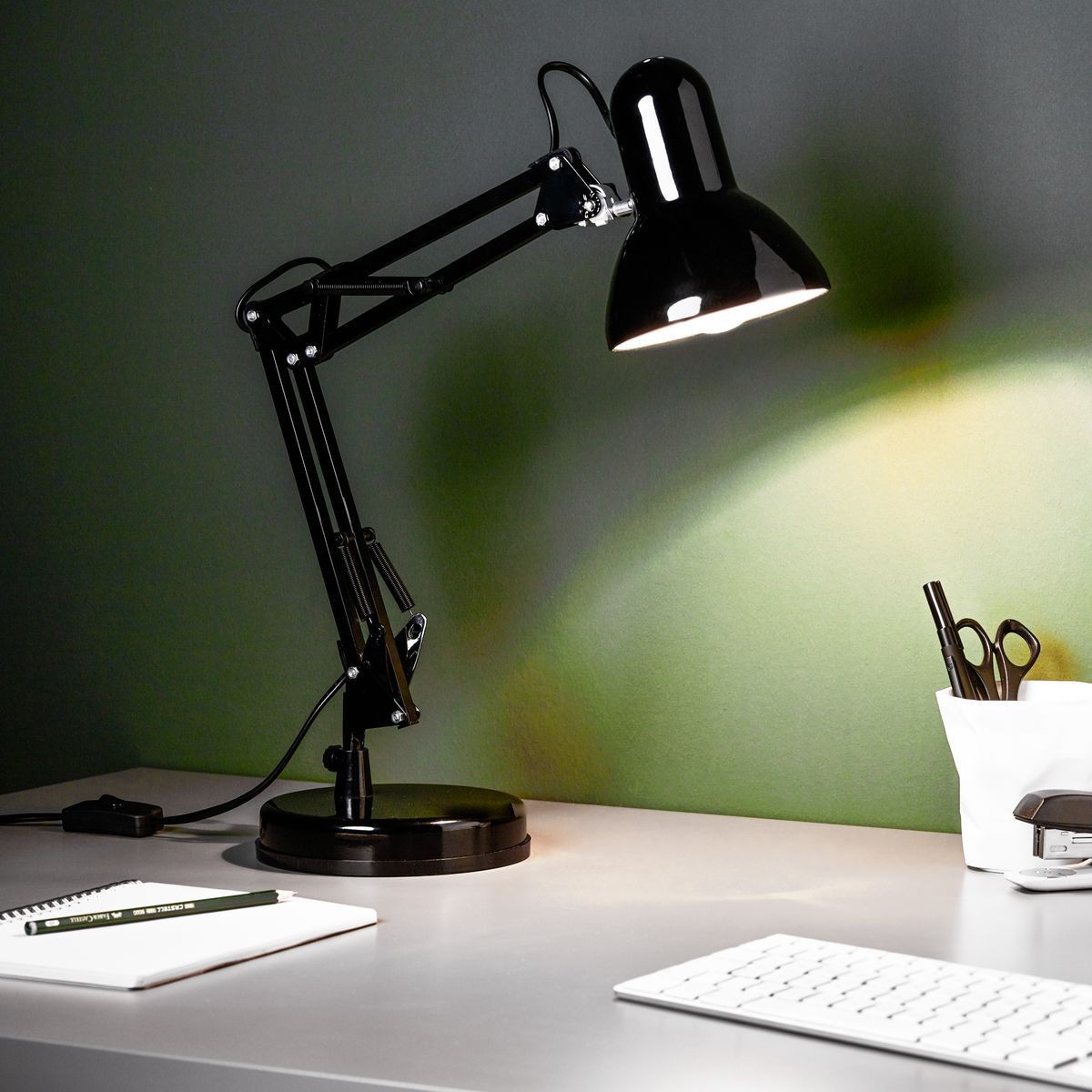 Lampe HENRY noir, BRILLIANT