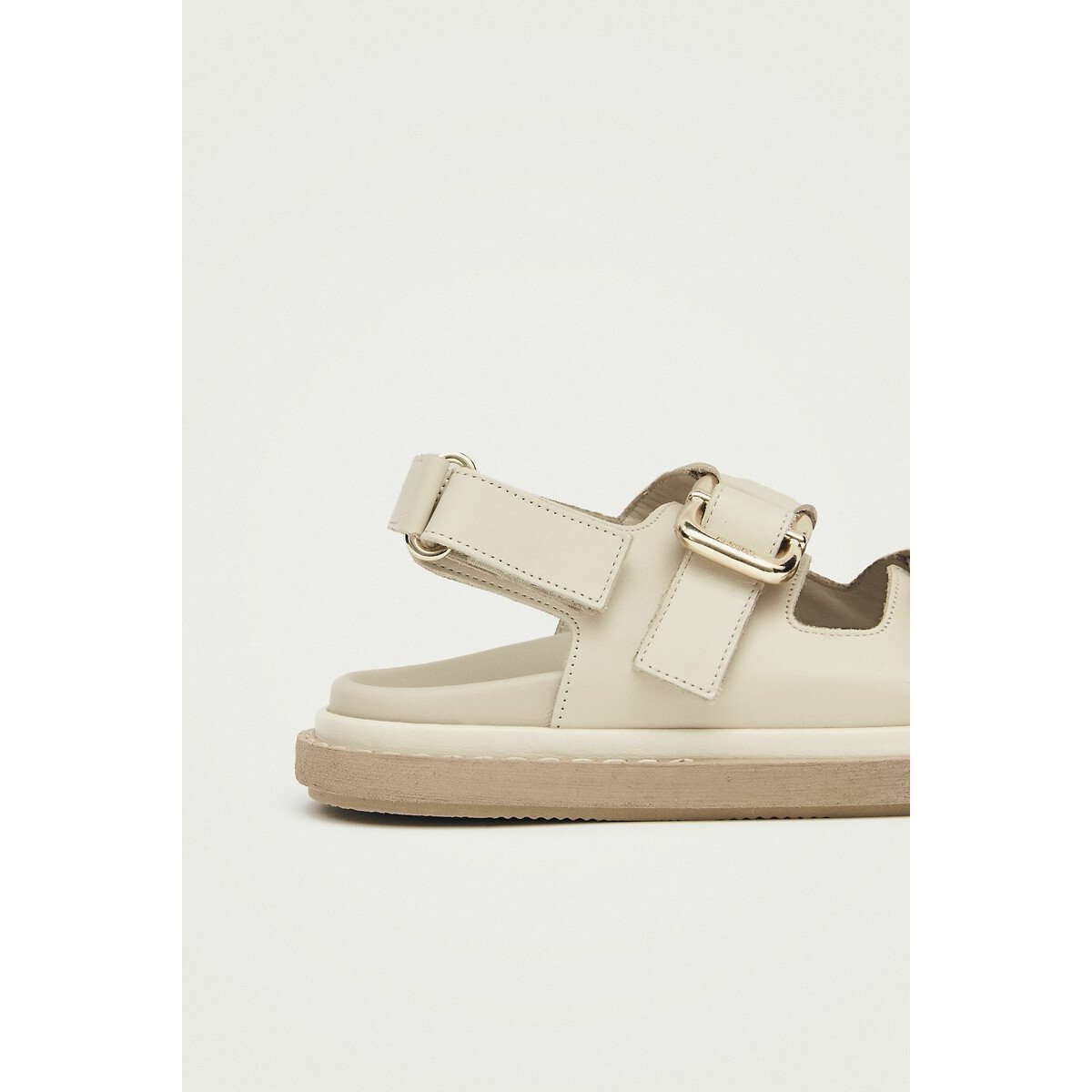 Harper Leather Sandals cream, ALOHAS