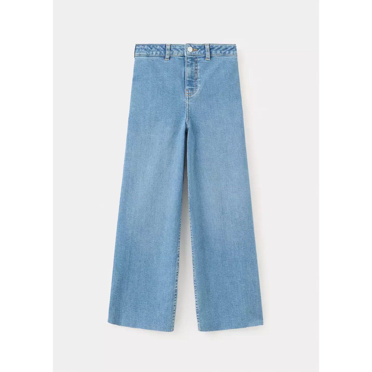 Jean seamless droit bleu moyen, MANGO KIDS