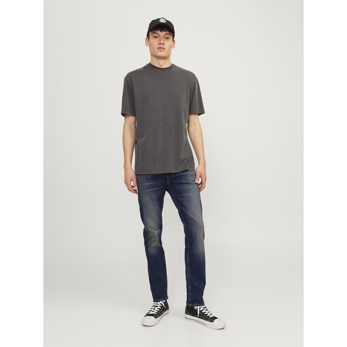 Jean Coupe Tapered blue denim, JACK & JONES