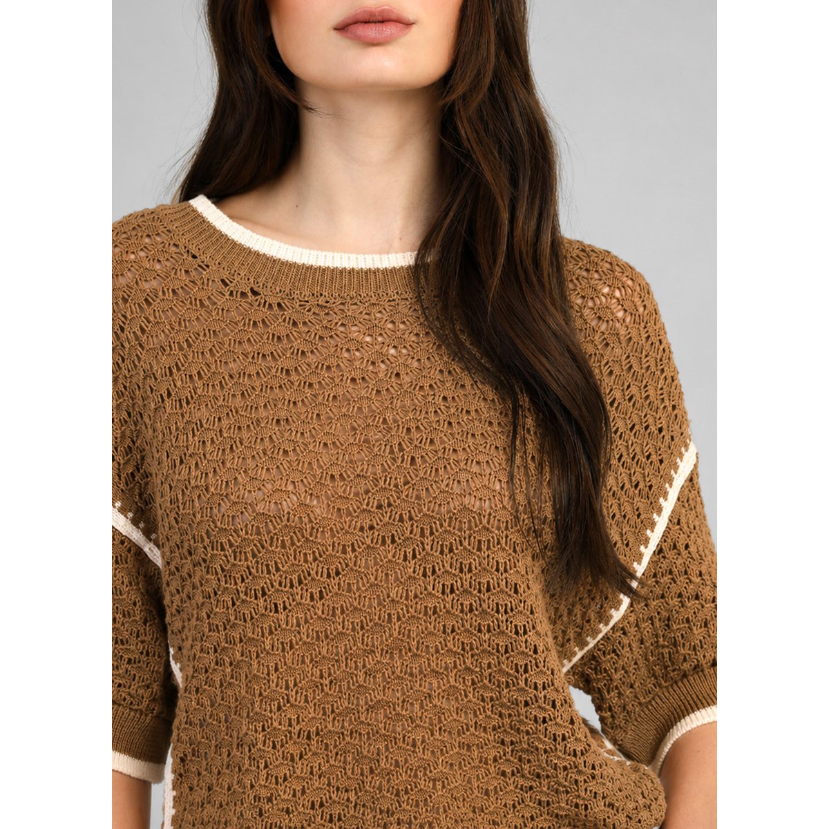 Pull VALMIE ecru, AN'GE