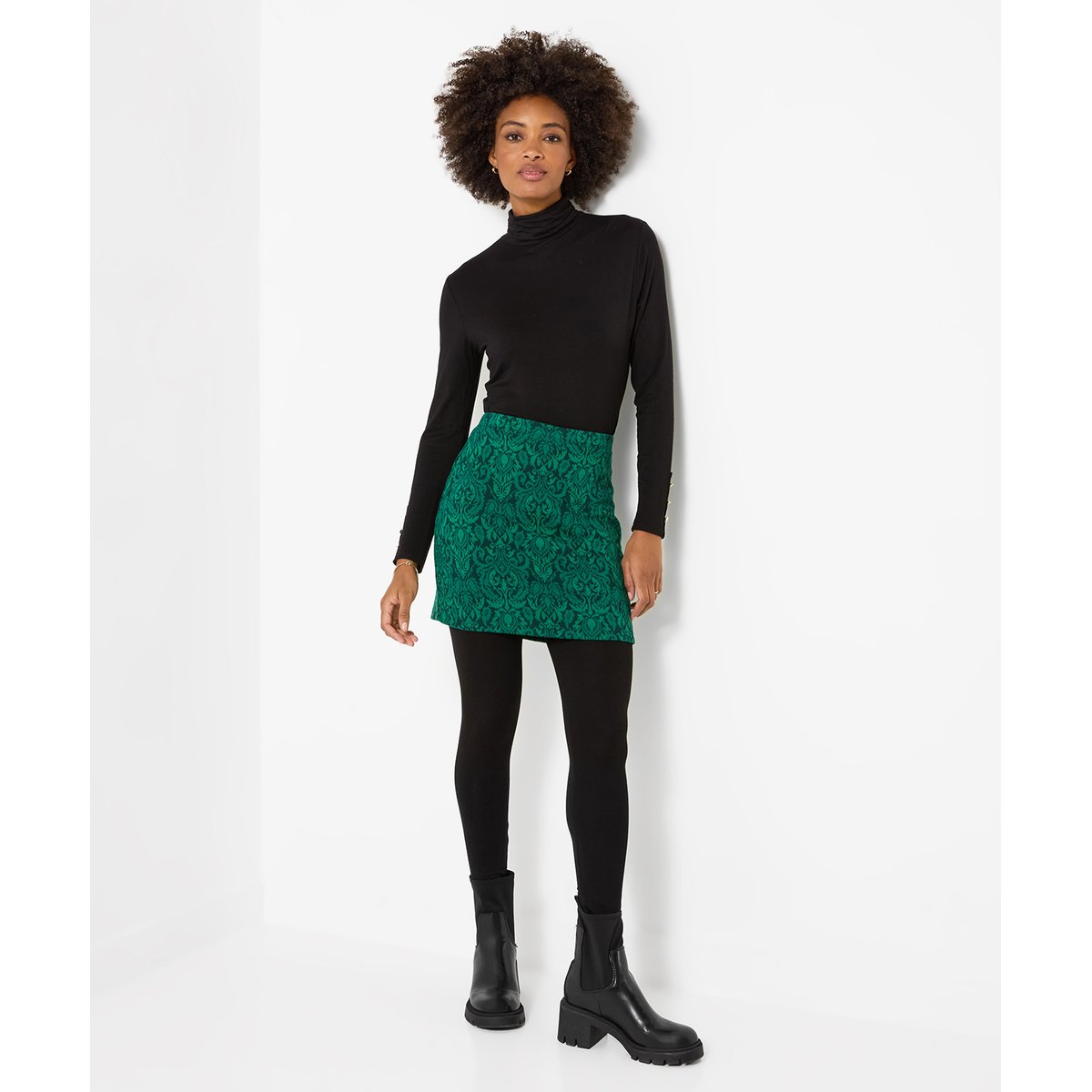 Legging-Jupe Imprimé Grace vert, JOE BROWNS
