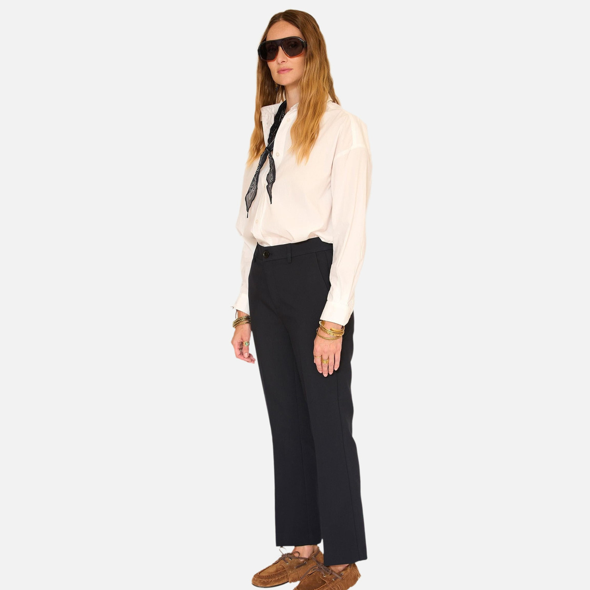 Pantalon PERINO 26s bleu marine, MKT STUDIO