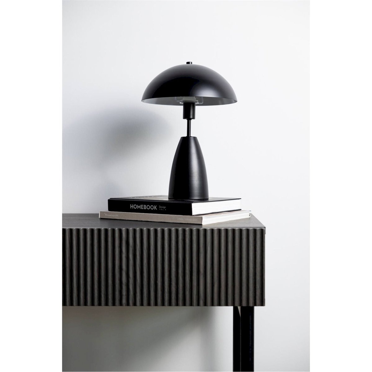 Console avec tiroir collection NOLIE noir, RECOLLECTION