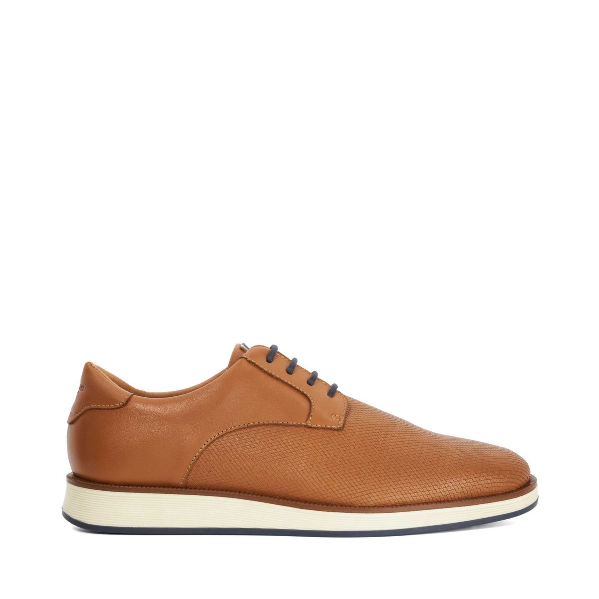 Chaussures Gibson hybrides à lacets en cuir - BOW tan-leather, DUNE LONDON