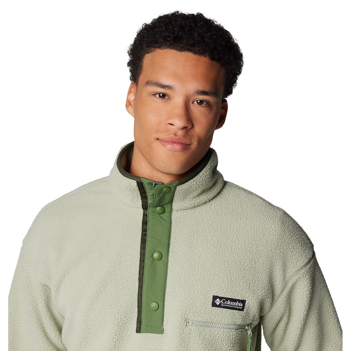 Polaire semi-boutonnée Helvetia™ II vert, COLUMBIA