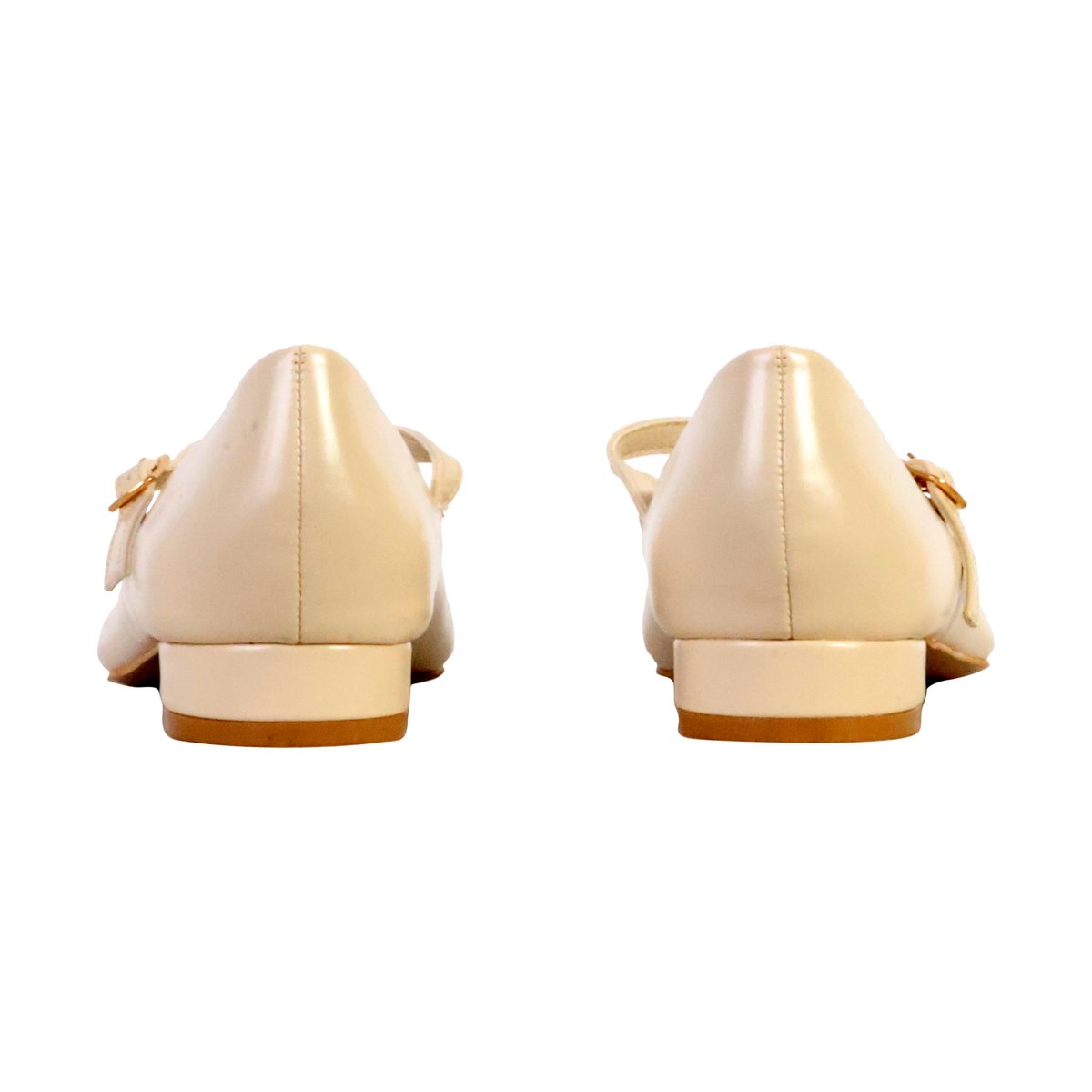 Escarpin Talon à Brides beige, ENZA NUCCI