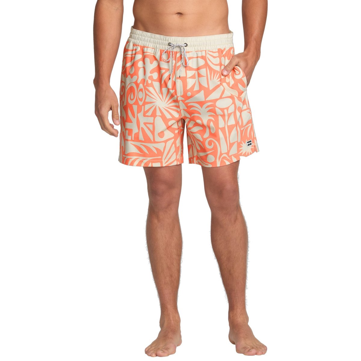 Short de bain GOOD TIMES 16" orange coral, BILLABONG