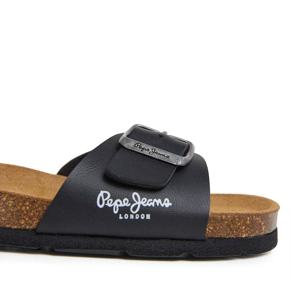 Sandales À Boucle noir, PEPE JEANS