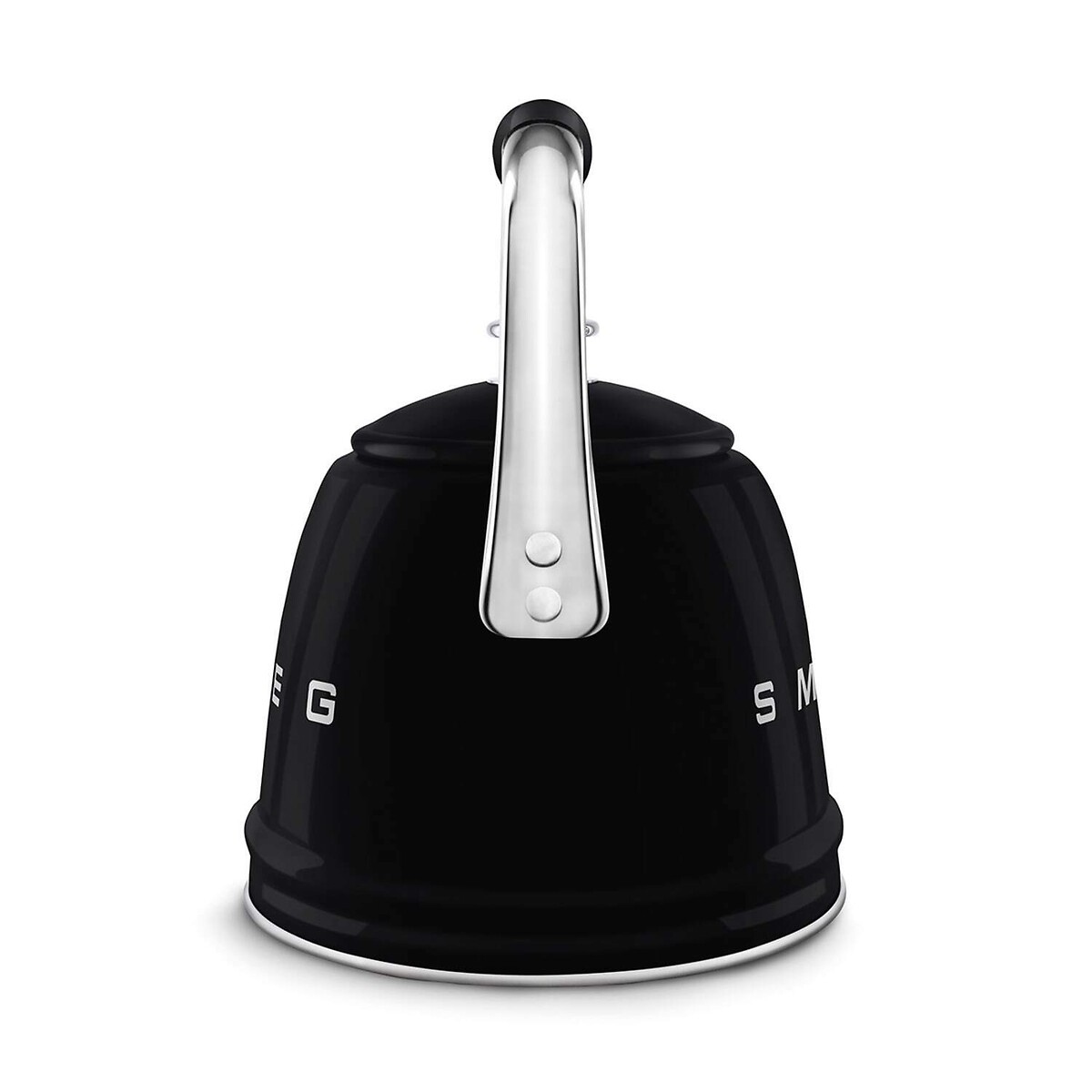 Retro Stovetop Whistling Kettle - WKF01 black, SMEG