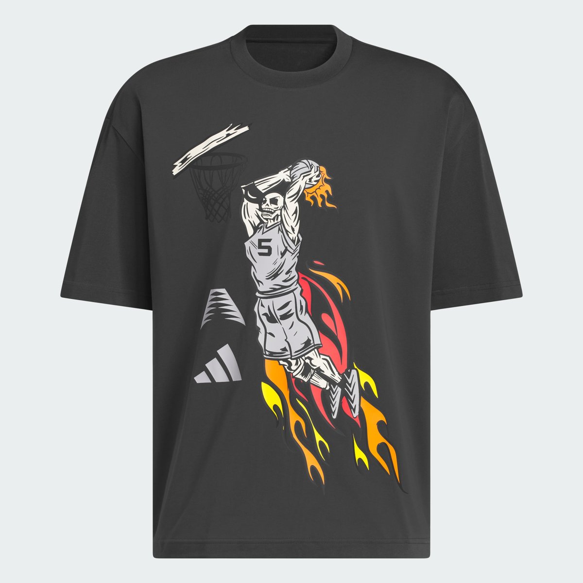 T-Shirt Anthony Edwards Stand Down night grey, adidas Performance
