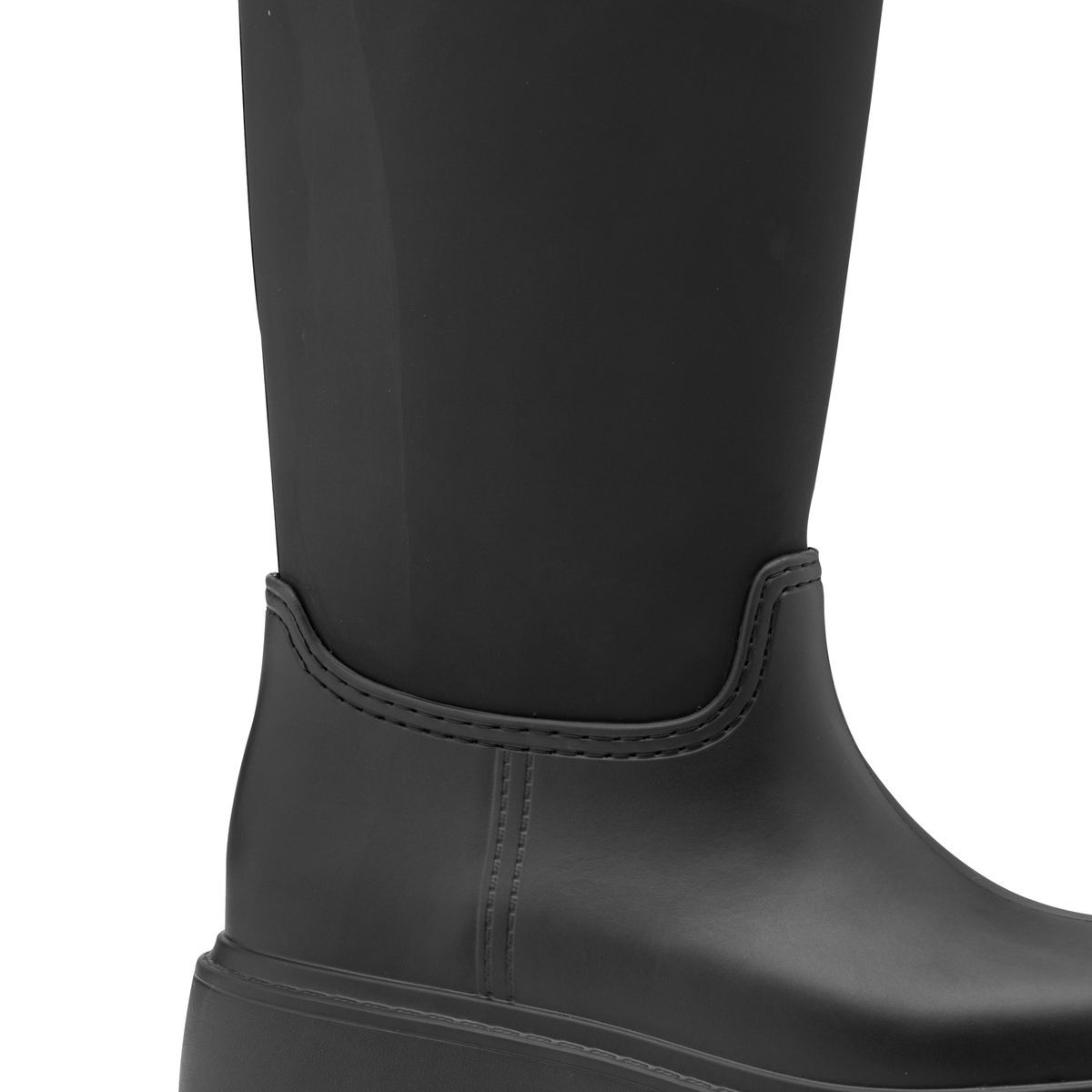 Bottes en caoutchouc femme noir, TAMARIS