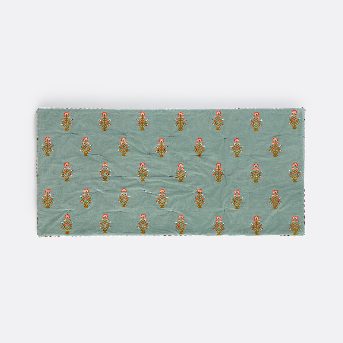 Dylis Quilted Corduroy Bedspread pale green, LA REDOUTE INTERIEURS