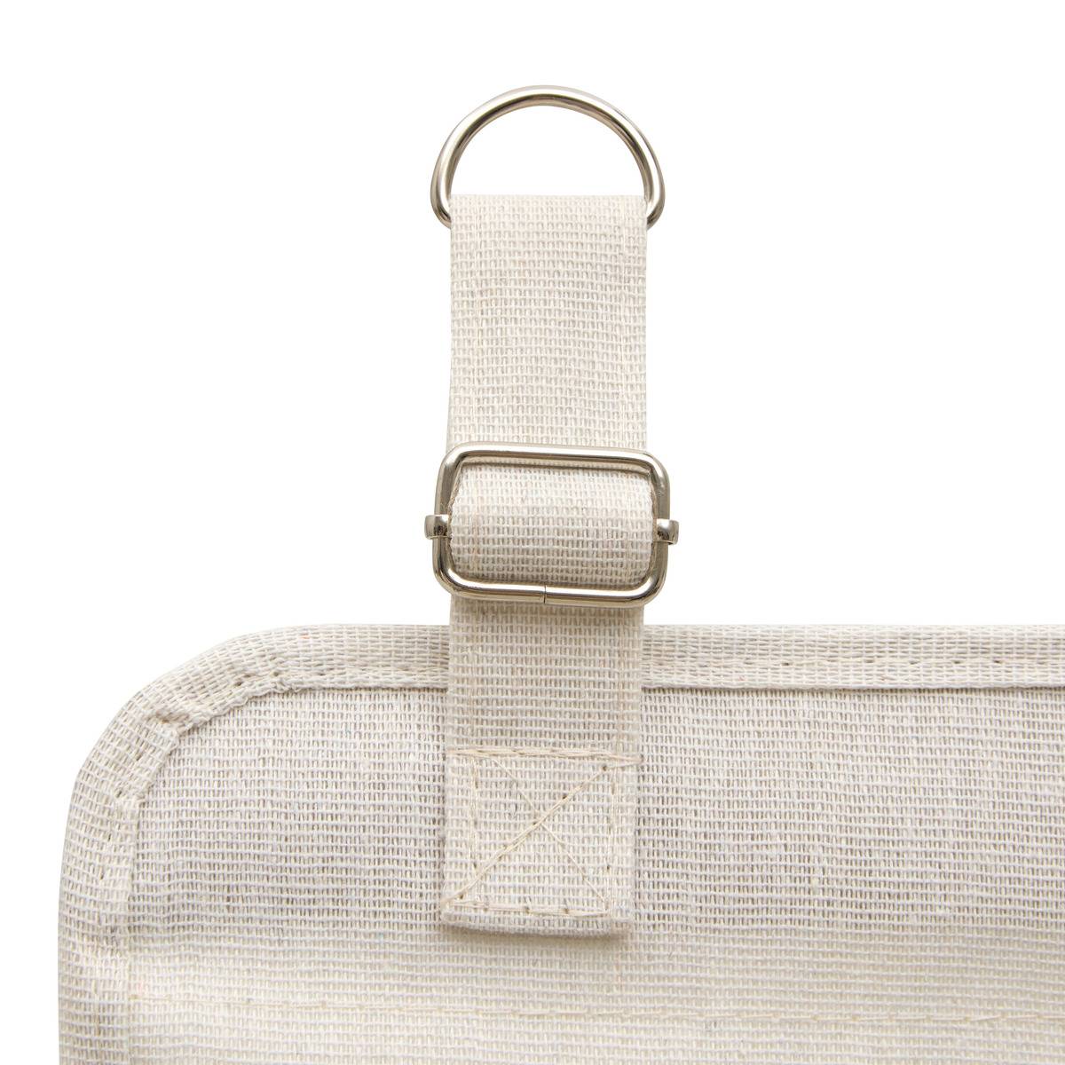 Rangement porte rectangulaire en tissu DRESSY PLUS beige, 5FIVE SIMPLY SMART