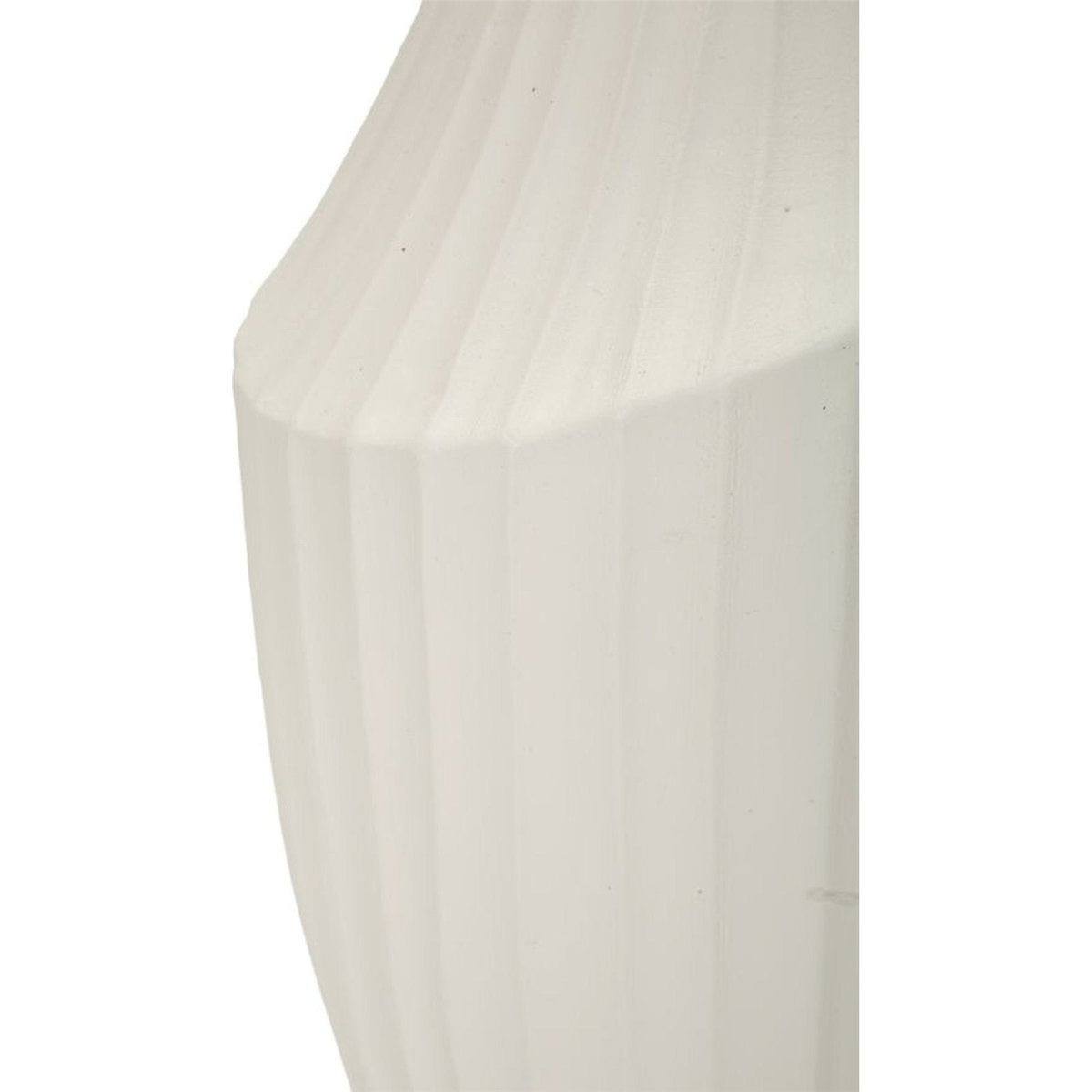 Vase sculptural au relief ondulé MODERN crème, RECOLLECTION