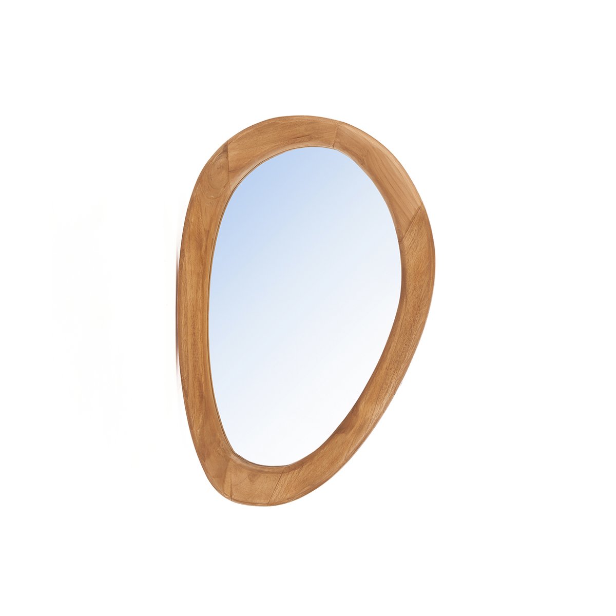 Miroir en teck ORGANIC beige, BAZAR BIZAR