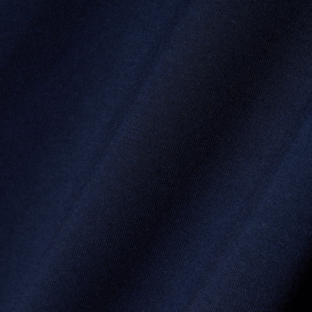 Vestido tipo polo evasé de manga corta azul marino, LACOSTE
