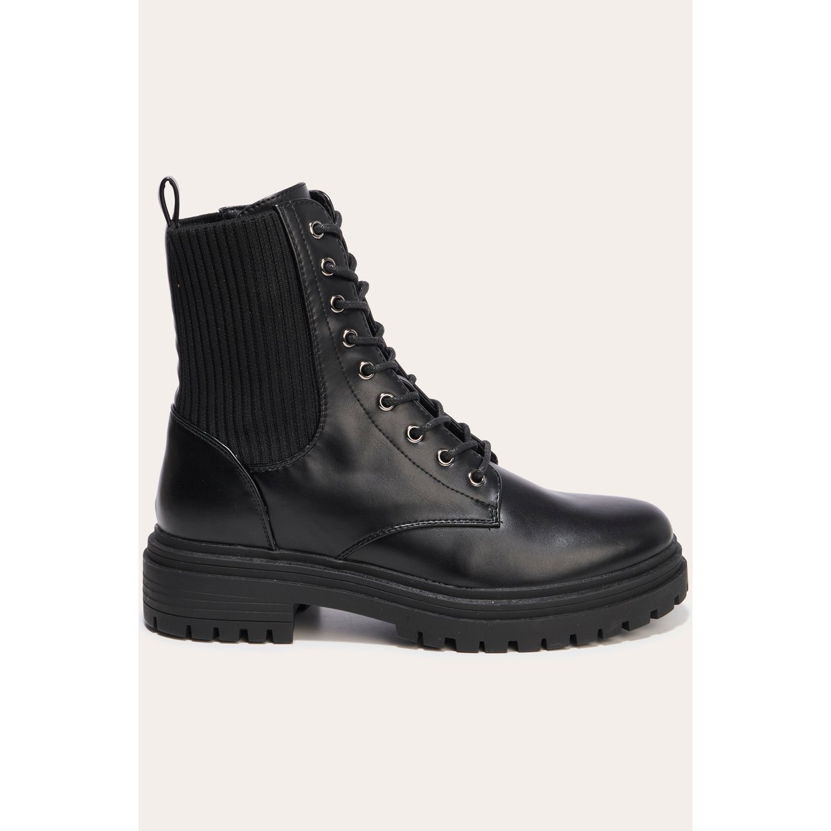 Bottines noir, CACHE CACHE