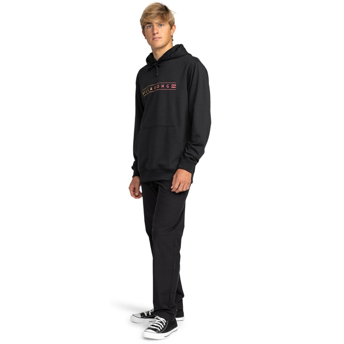 Sweat à capuche schwarz black, QUIKSILVER